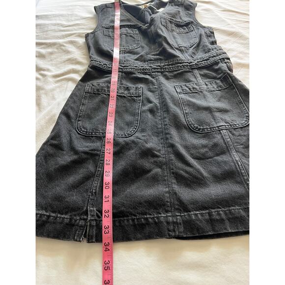 Madewell Women's Denim Cap-Sleeve Mini Dress in Tarrybrook Size 4 - Picture 10 of 10